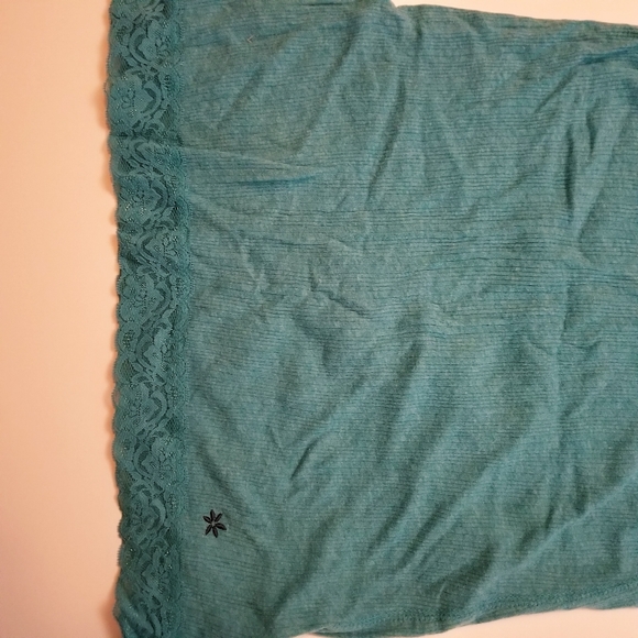 SO Camisole M Teal Blue Lace Trim - Picture 11 of 13